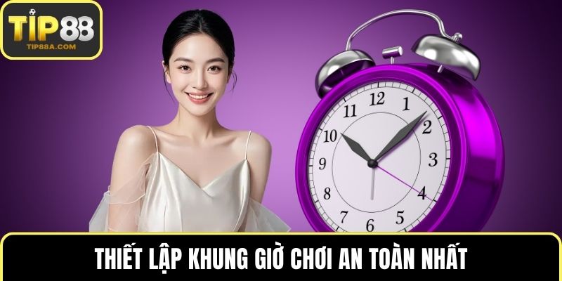 Thiết lập khung giờ chơi an toàn nhất